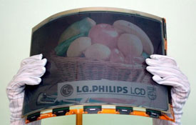 LG Philips LCD develops Color Flexible, the world's first electronic paper